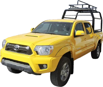 Pick up amarilla con roll bar